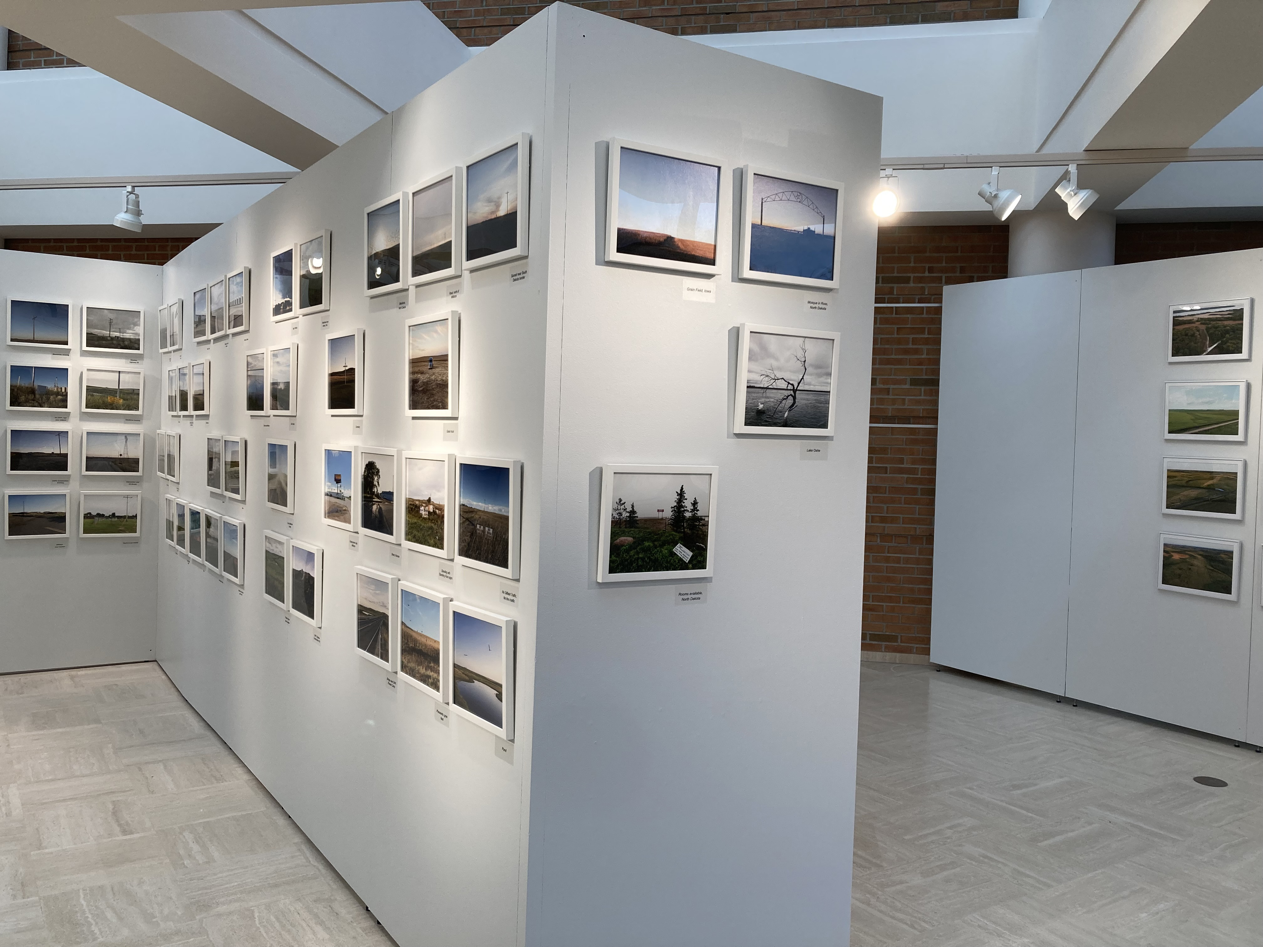 36 foot installation wrap around of DAPL pipeline images looking north